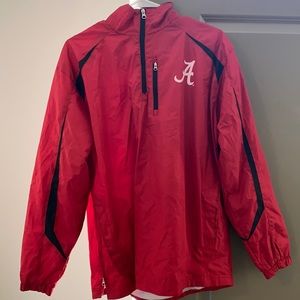 Red Alabama Crimson Tide Light Weight Jacket